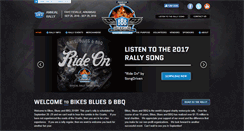 Desktop Screenshot of bikesbluesandbbq.org